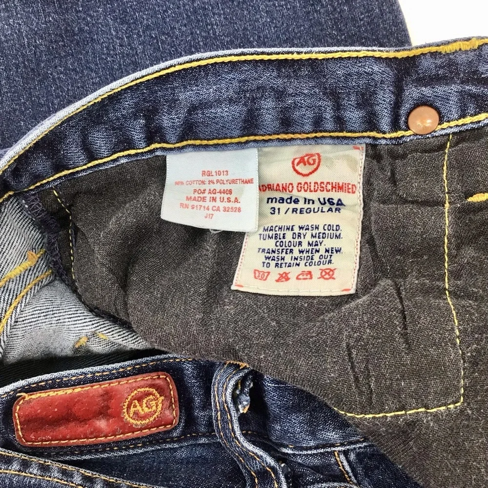 AG Adriano Goldschmied The Angel BootCut Jeans 31R - Picture 4 of 12
